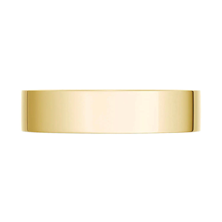 Flat Top High Polished Band