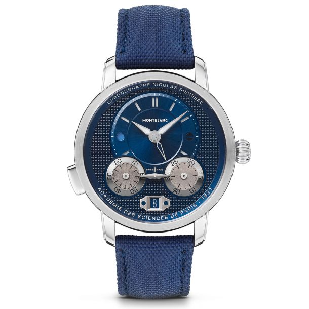 43mm Silver Star Legacy Nicolas Rieussec Chronograph Watch