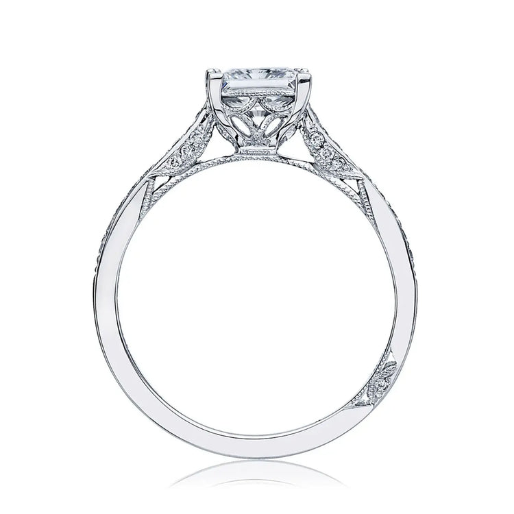 Princess Solitaire Semi Mount Ring