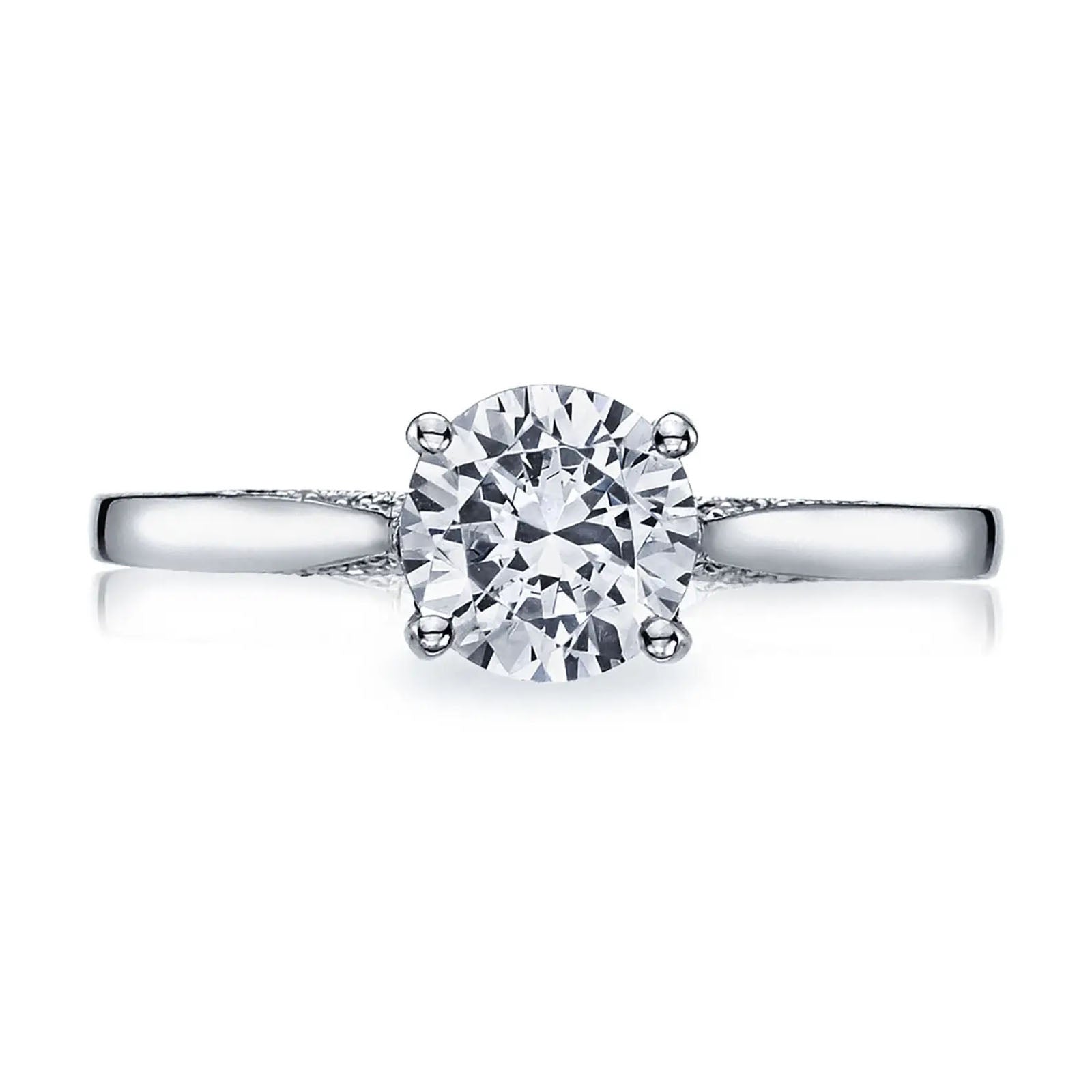 Diamond Dantela Semi Mount Ring by Tacori | Diamond Cellar