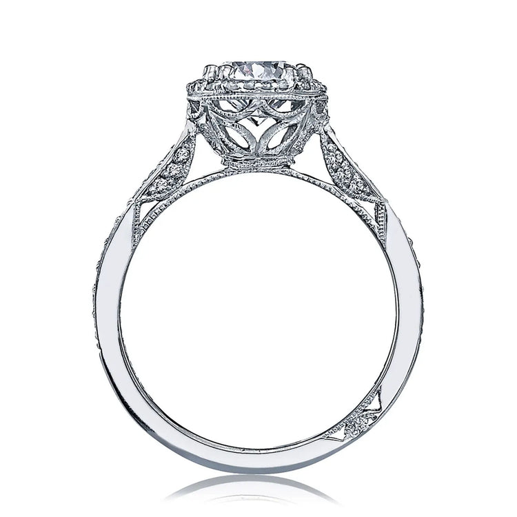 Round Bloom Semi Mount Ring