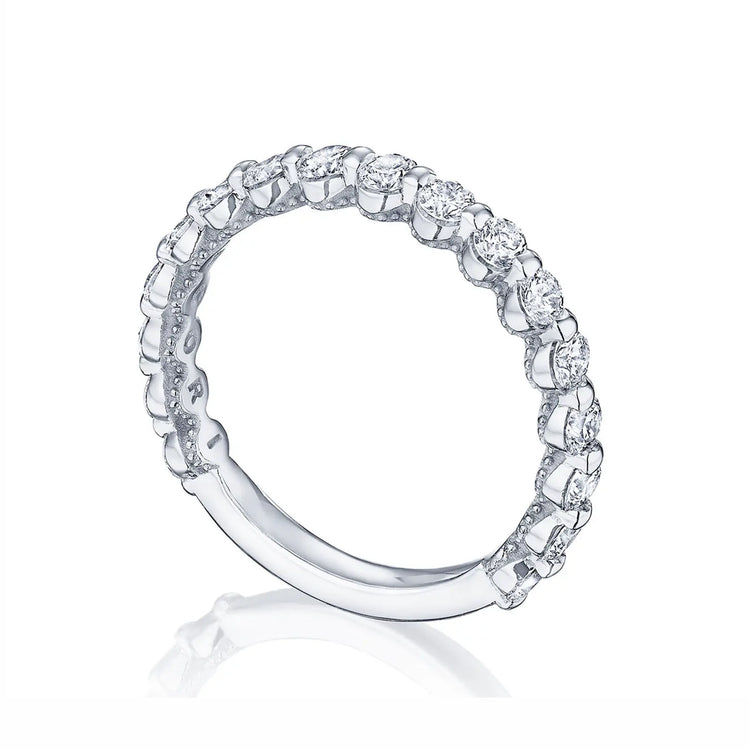 Two Prong Diamond 3/4 Band