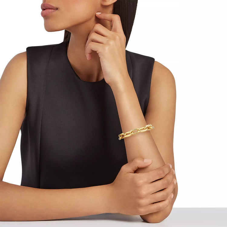 Chunky Paperclip Link Bracelet