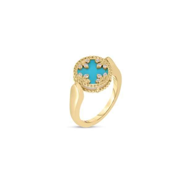 VENETIAN MEDALLIONS SMALL REVERSIBLE RING