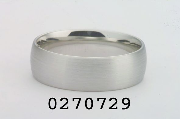 PLAT 7.5MM SATIN FINISH BAND