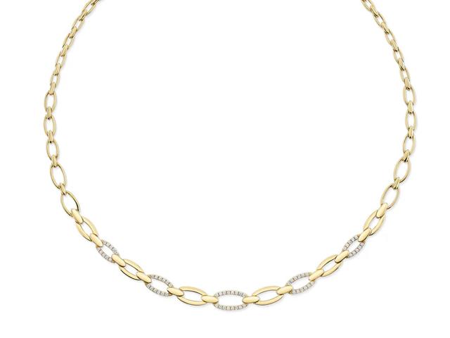 Diamond Link Necklace