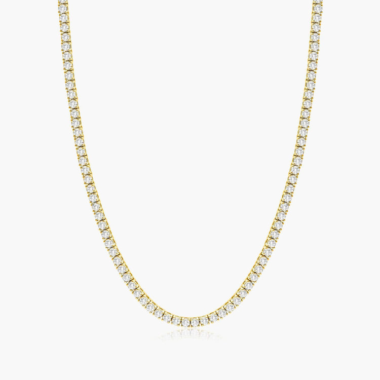 Lab Grown Diamond Line Necklace