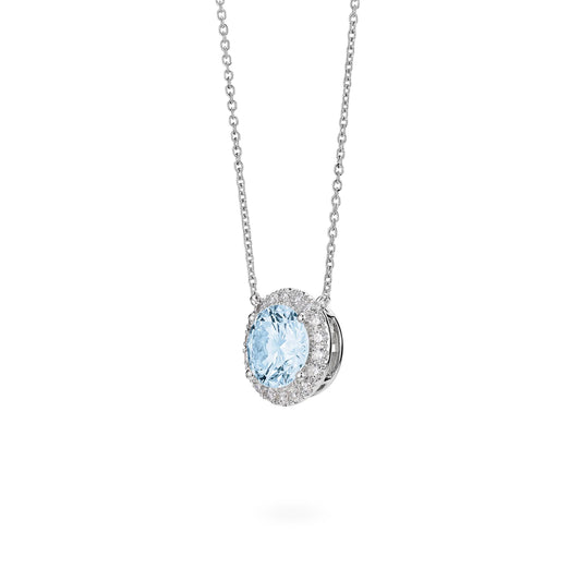 Halo Pendant | Blue with White (2.00)