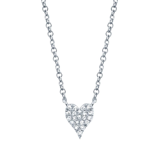 Diamond Mini Heart Necklace