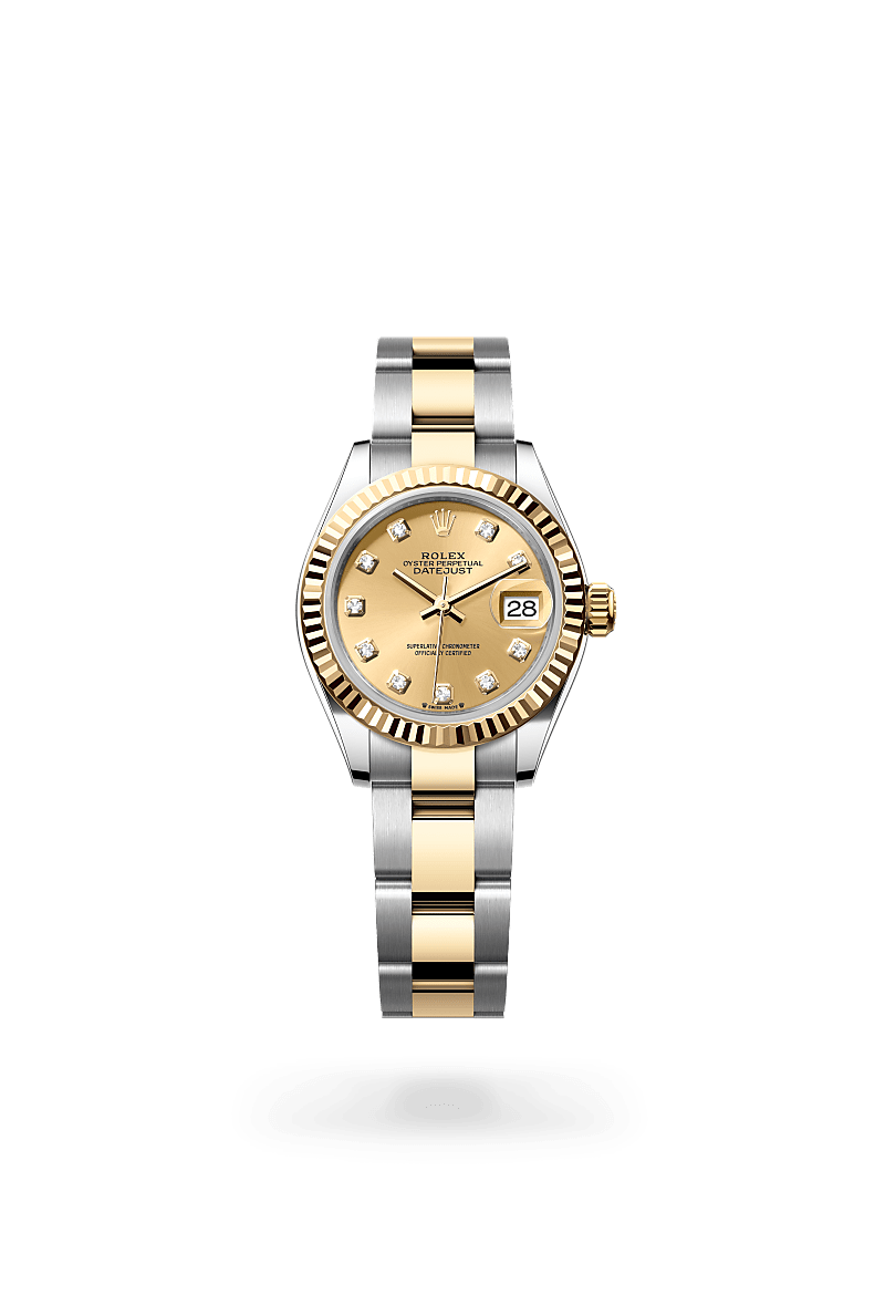Women's datejust rolex with diamonds sale