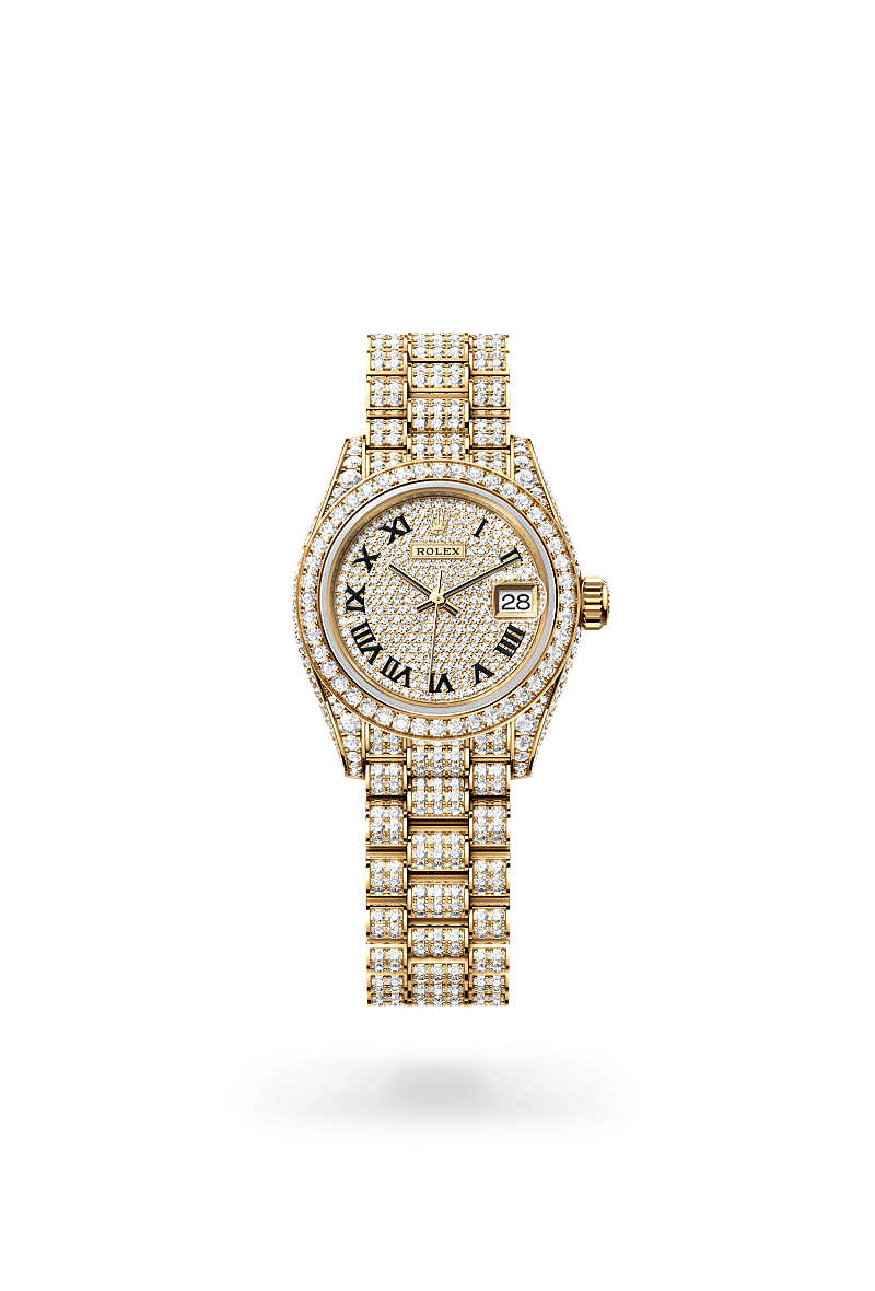 Rolex Lady Datejust in Gold m279458rbr 0001 Diamond Cellar