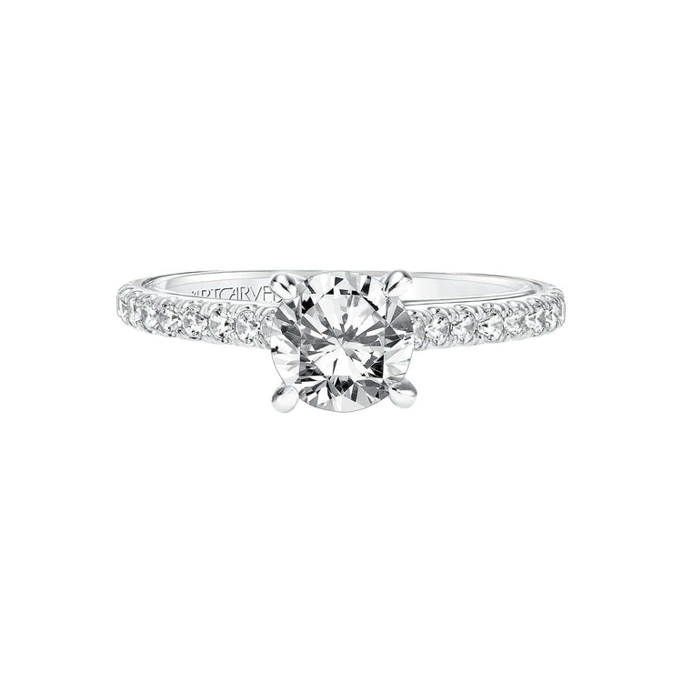 Carmen Diamond Semi Mount Ring - Frederick Goldman- Diamond Cellar