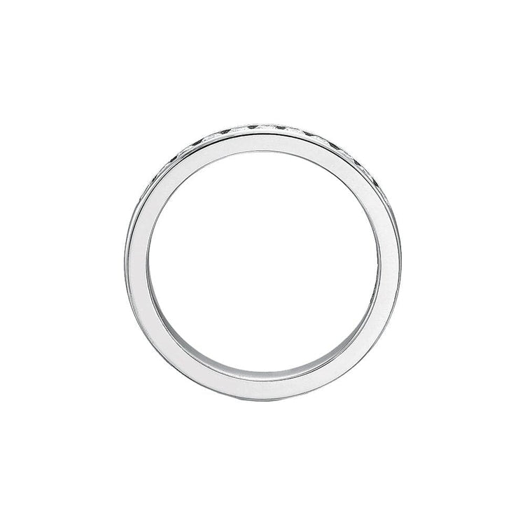 Channel Set Diamond Band - Precision Set- Diamond Cellar