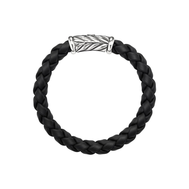 Chevron Rubber Bracelet - David Yurman- Diamond Cellar