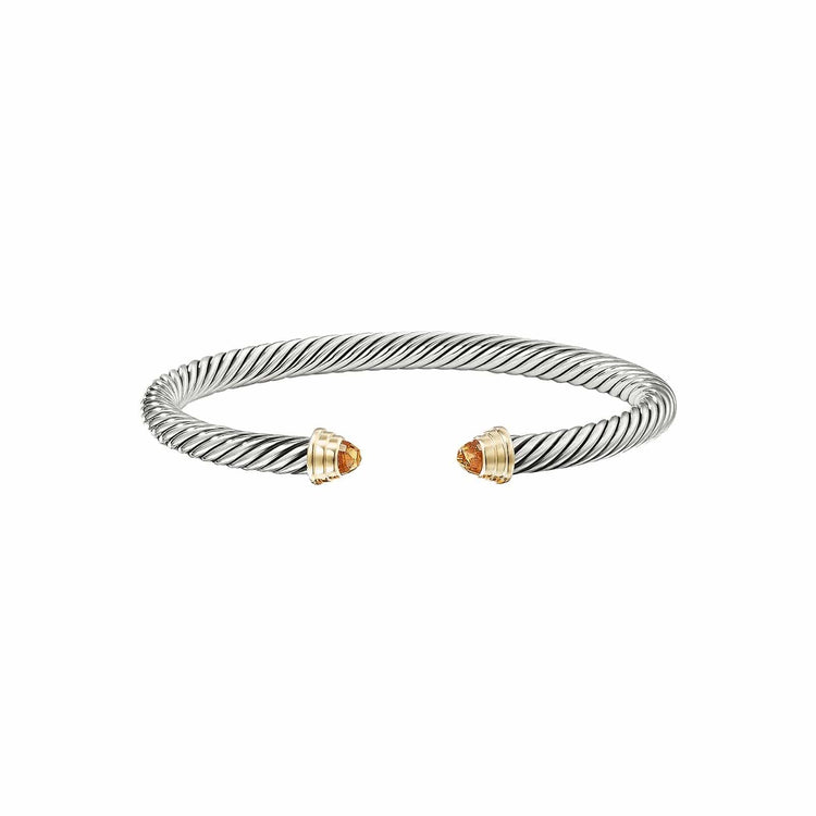 Citrine Cable Kids Cuff - David Yurman- Diamond Cellar