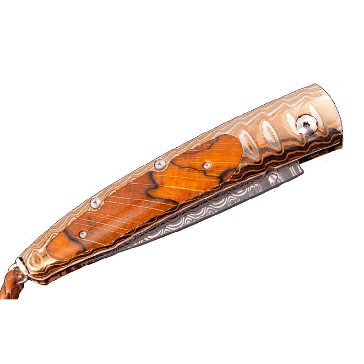 Citrine Lancet Taos B10 Folding Knife - William Henry- Diamond Cellar