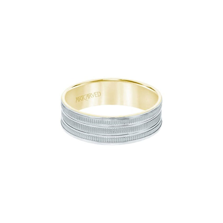 Coin Edge 6.5mm Band - Frederick Goldman- Diamond Cellar