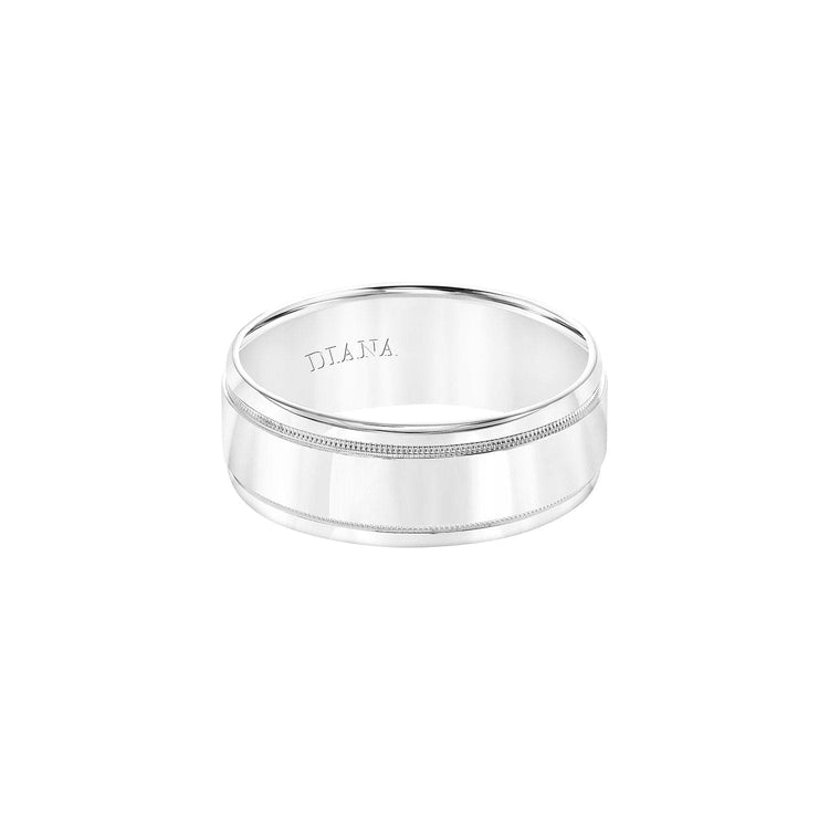 Comfort Fit 8mm Band - Frederick Goldman- Diamond Cellar