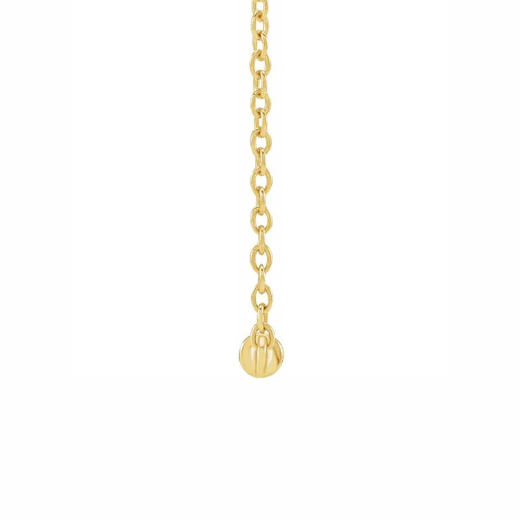 Cultured Freshwater Pearl Bar Necklace - Diamond Cellar- Diamond Cellar