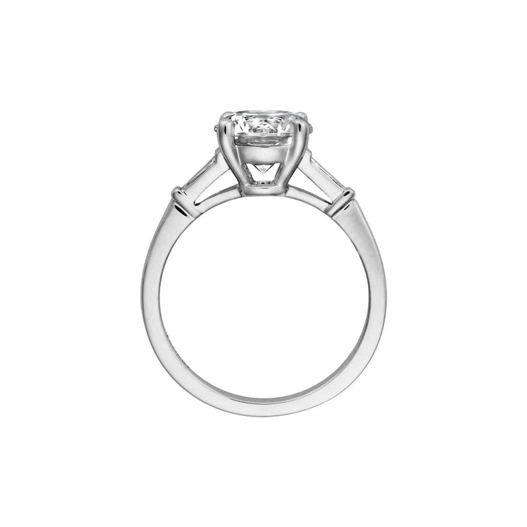 Diamond Semi Mount Ring - Henri Daussi- Diamond Cellar