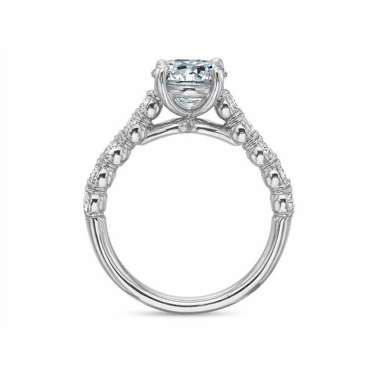 FlushFit™ Silk Prong Diamond Engagement Ring - Precision Set- Diamond Cellar