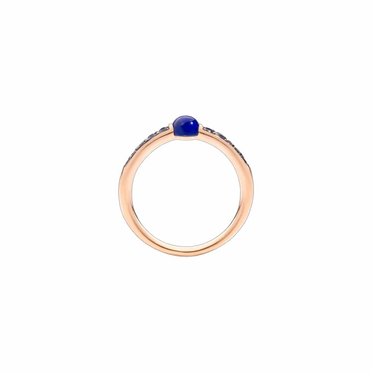 Lapis Lazuli and Blue Sapphire M'Ama Non M'Ama Ring - Pomellato- Diamond Cellar