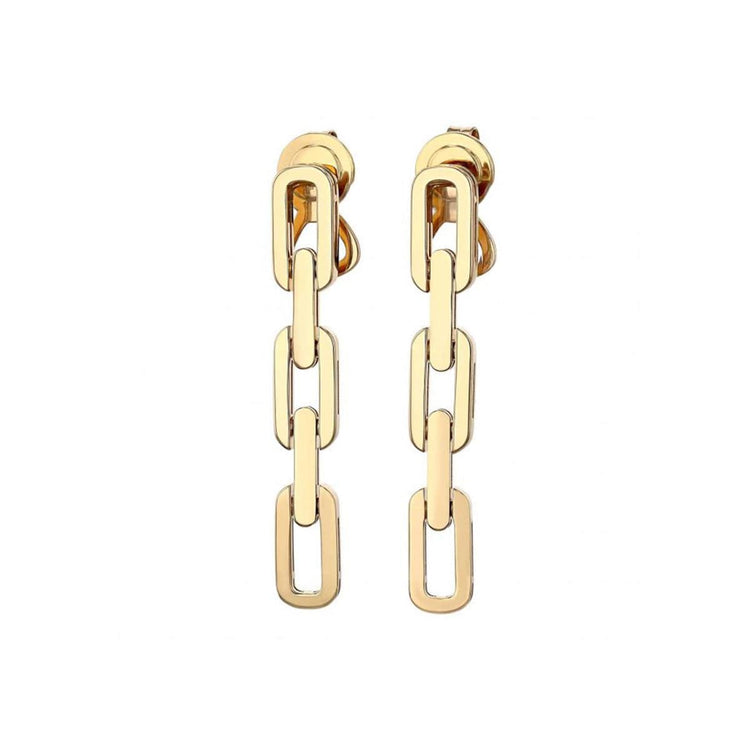 Navarra 3-Link Drop Earrings - Roberto Coin- Diamond Cellar