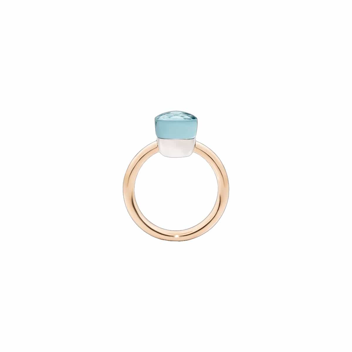Sky Blue Topaz Nudo Petit Ring - Pomellato- Diamond Cellar