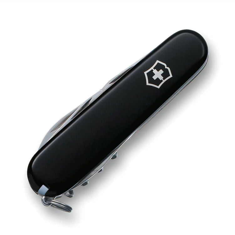 Spartan Medium Pocket Knife in Black - Victorinox Swiss Army- Diamond Cellar