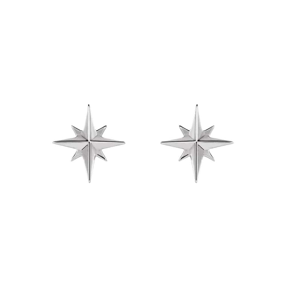 Star Stud Earrings - Diamond Cellar- Diamond Cellar