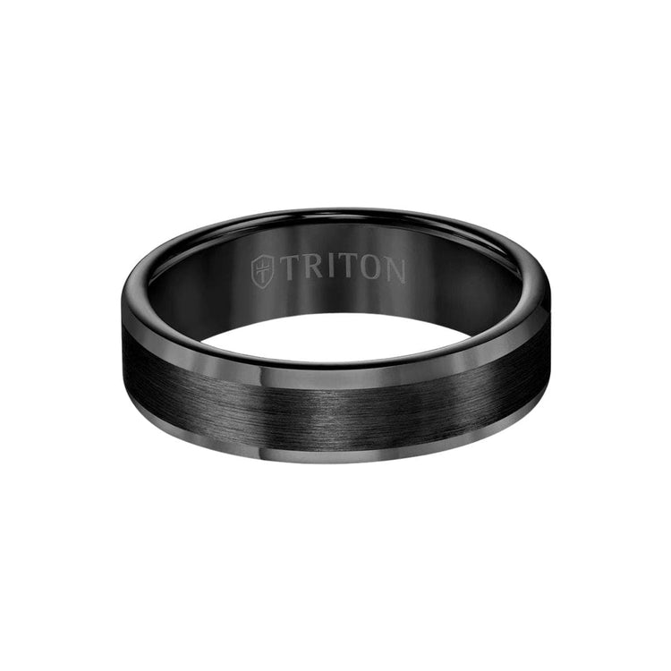 Tungsten Brushed Finish Band - Frederick Goldman- Diamond Cellar