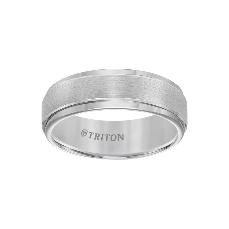 Tungsten Satin Finish Band - Frederick Goldman- Diamond Cellar