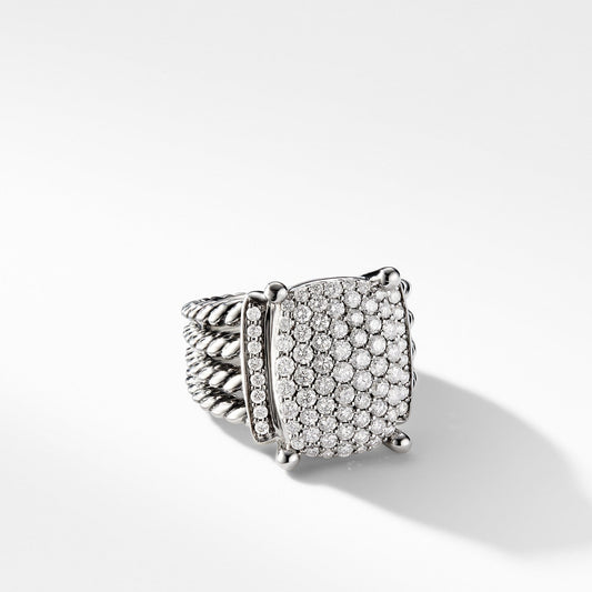 Wheaton Ring with Diamonds - David Yurman- Diamond Cellar