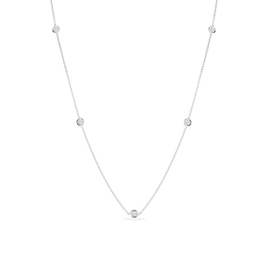 5-Station Diamond Necklace