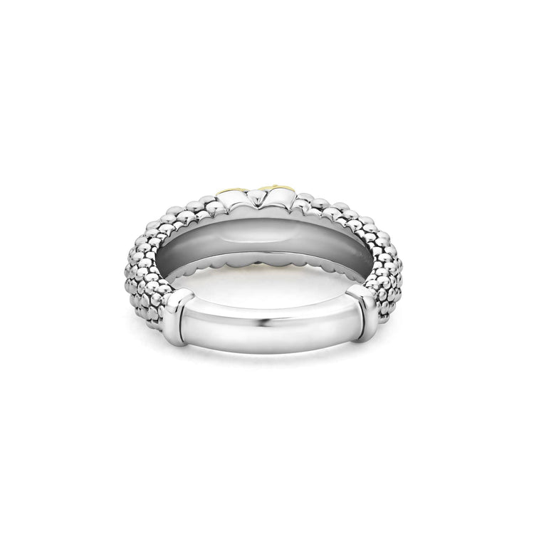 X Caviar Diamond Ring (Size 6)