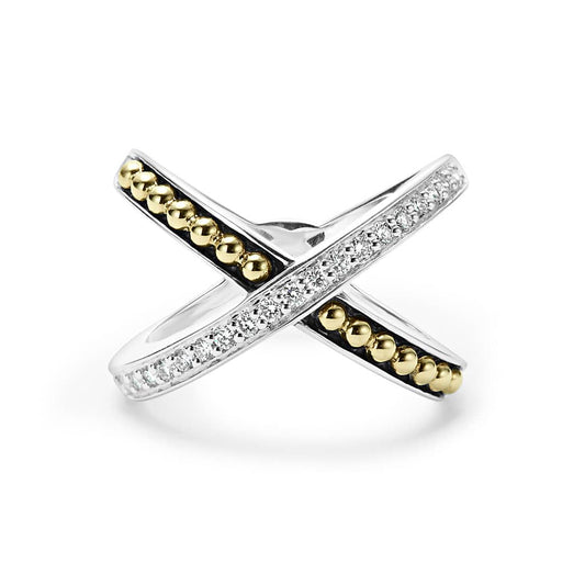 X Diamond Ring (Size 7)