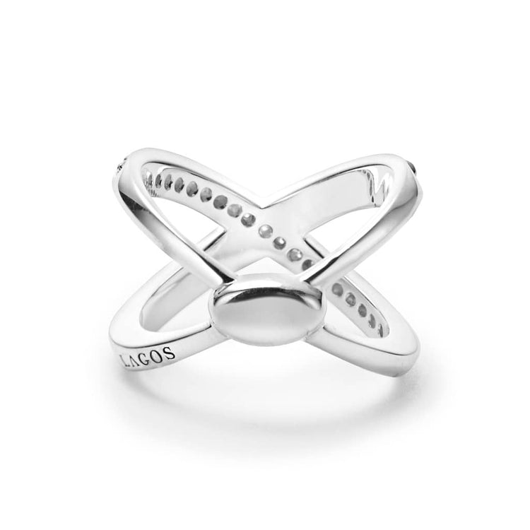 X Diamond Ring (Size 6)