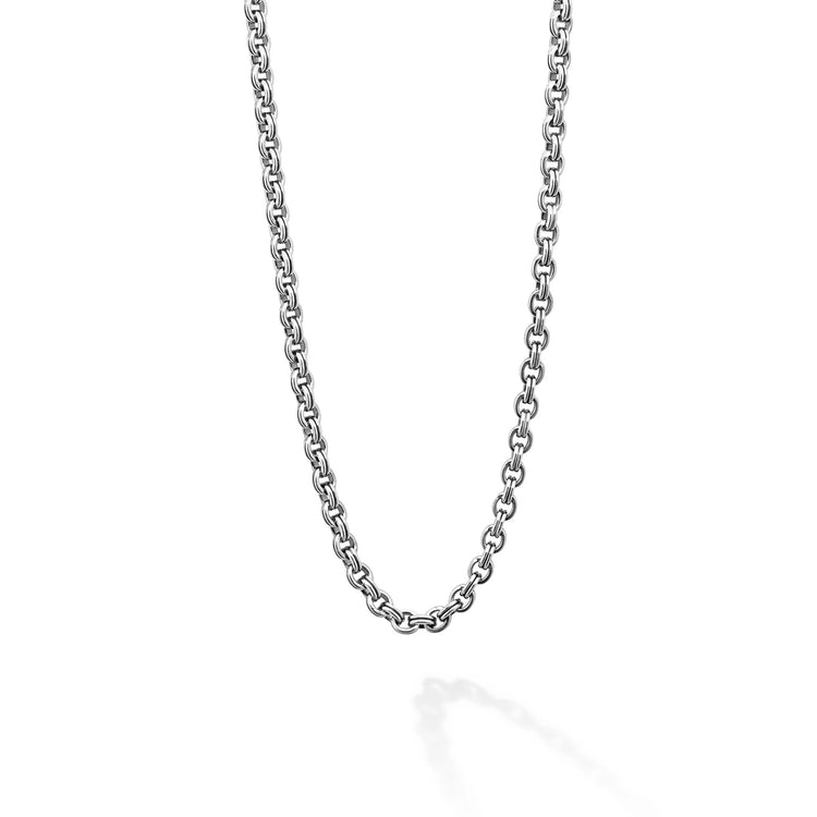 STSLVR 22" ANTHEM 4MM DBL LINK CHAIN NECKLACE