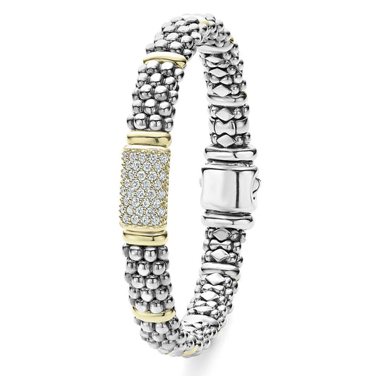 Caviar Diamond Bracelet | 9mm (Size M)