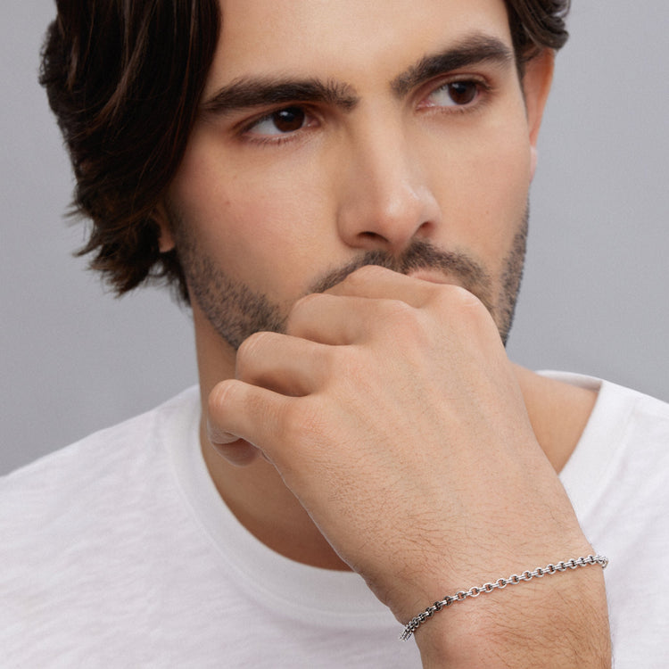 Double Link Chain Bracelet | 3mm