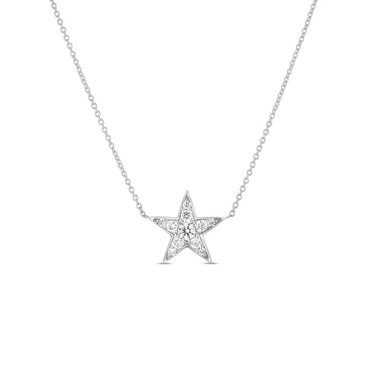 Diamond 5 Point Star Necklace