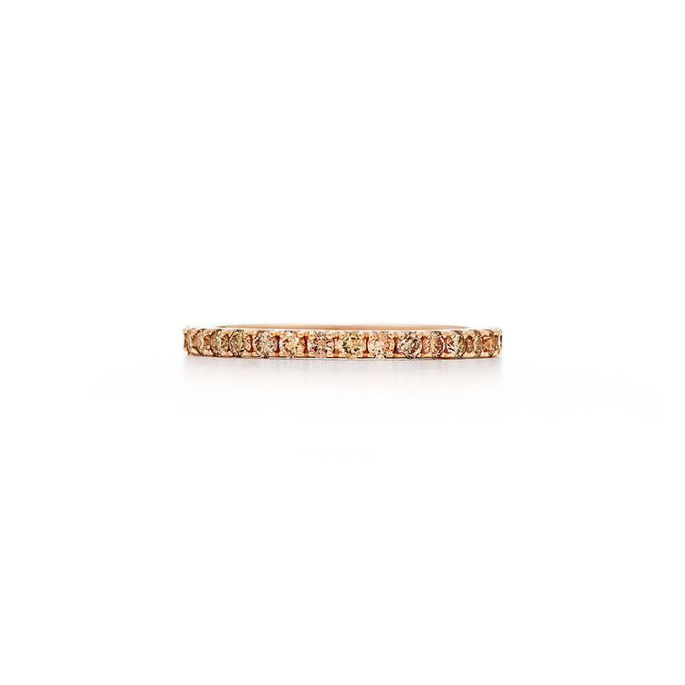 Ring with Brown Diamonds
