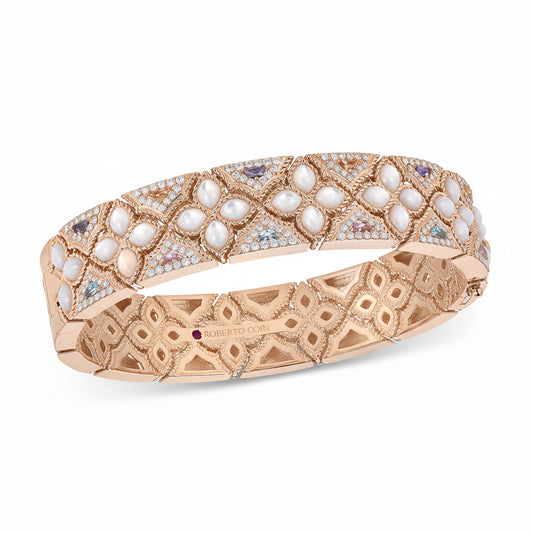 18k Rose Gold Venetian Princess Carvale Bangle