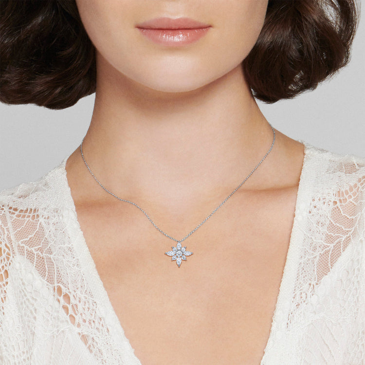 Large Pendant with Diamonds