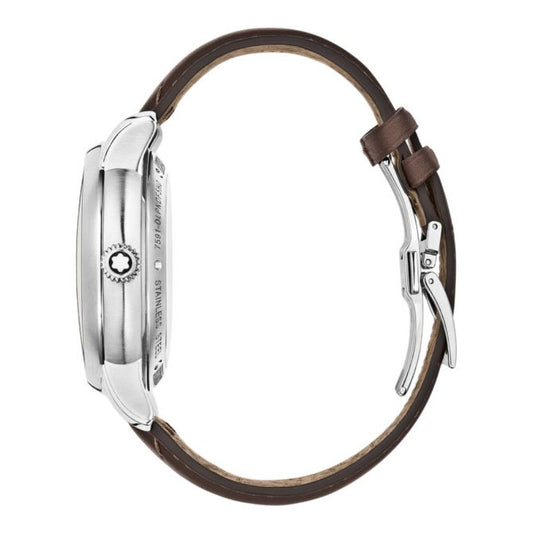 SS 43MM BRWN LE NICOLAS RIEUSSEC STAR LEGACY CHRONOGRAPH