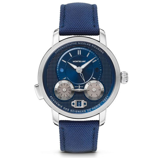 43mm Silver Star Legacy Nicolas Rieussec Chronograph Watch