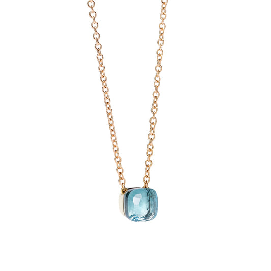 Blue Topaz Nudo Necklace