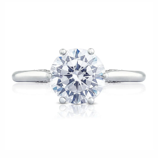 Round Solitaire Semi Mount Ring