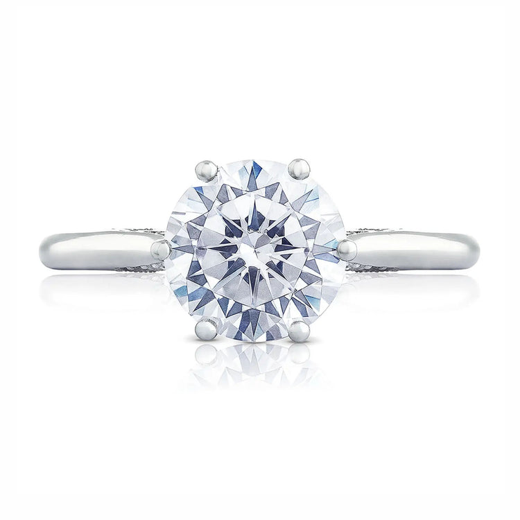 Round Solitaire Semi Mount Ring