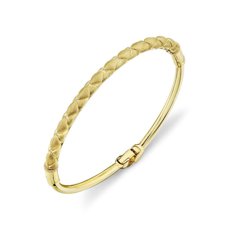 Quilt Bracelet With Diamonds